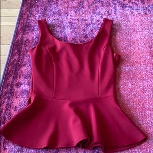 Francesca brand new with tags red purpling tank